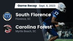 Recap: South Florence  vs. Carolina Forest  2023