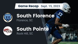 Recap: South Florence  vs. South Pointe  2023
