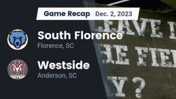 Recap: South Florence  vs. Westside  2023