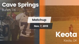 Matchup: Cave Springs vs. Keota  2019