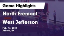 North Fremont  vs West Jefferson  Game Highlights - Feb. 13, 2019