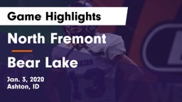 North Fremont  vs Bear Lake  Game Highlights - Jan. 3, 2020