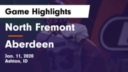 North Fremont  vs Aberdeen Game Highlights - Jan. 11, 2020