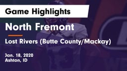North Fremont  vs Lost Rivers (Butte County/Mackay)  Game Highlights - Jan. 18, 2020