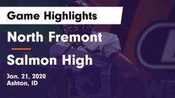 North Fremont  vs Salmon High Game Highlights - Jan. 21, 2020