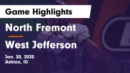 North Fremont  vs West Jefferson  Game Highlights - Jan. 30, 2020