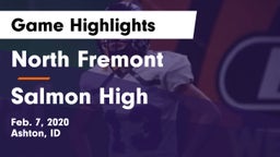 North Fremont  vs Salmon High Game Highlights - Feb. 7, 2020