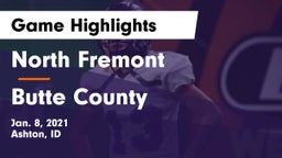 North Fremont  vs Butte County  Game Highlights - Jan. 8, 2021