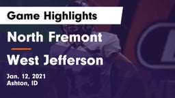 North Fremont  vs West Jefferson  Game Highlights - Jan. 12, 2021