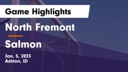 North Fremont  vs Salmon Game Highlights - Jan. 5, 2023
