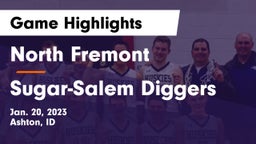 North Fremont  vs Sugar-Salem Diggers Game Highlights - Jan. 20, 2023