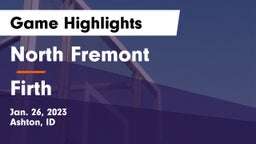 North Fremont  vs Firth  Game Highlights - Jan. 26, 2023