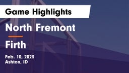 North Fremont  vs Firth  Game Highlights - Feb. 10, 2023