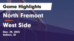 North Fremont  vs West Side  Game Highlights - Dec. 28, 2023