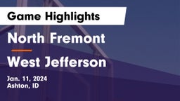 North Fremont  vs West Jefferson  Game Highlights - Jan. 11, 2024