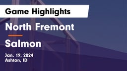 North Fremont  vs Salmon  Game Highlights - Jan. 19, 2024