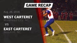 Recap: West Carteret  vs. East Carteret  2016