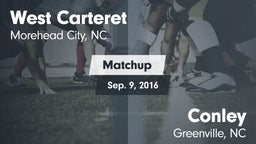Matchup: West Carteret vs. Conley  2016