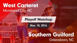 Matchup: West Carteret vs. Southern Guilford  2016