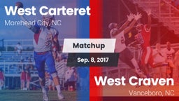 Matchup: West Carteret vs. West Craven  2017