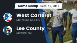 Recap: West Carteret  vs. Lee County  2017
