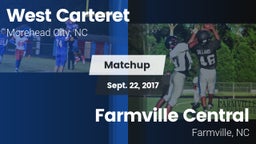 Matchup: West Carteret vs. Farmville Central  2017