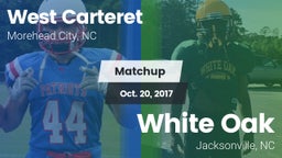 Matchup: West Carteret vs. White Oak  2017