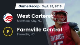 Recap: West Carteret  vs. Farmville Central  2018