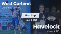 Matchup: West Carteret vs. Havelock  2018