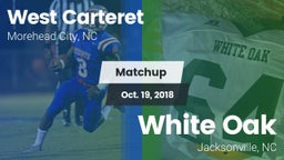 Matchup: West Carteret vs. White Oak  2018