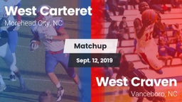 Matchup: West Carteret vs. West Craven  2019