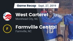 Recap: West Carteret  vs. Farmville Central  2019