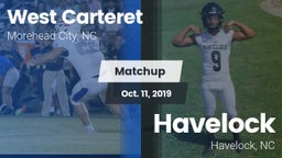 Matchup: West Carteret vs. Havelock  2019
