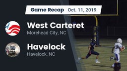 Recap: West Carteret  vs. Havelock  2019