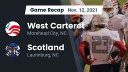 Recap: West Carteret  vs. Scotland  2021