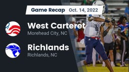 Recap: West Carteret  vs. Richlands  2022