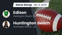 Recap: Edison  vs. Huntington Beach  2018