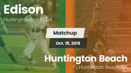 Matchup: Edison  vs. Huntington Beach  2019