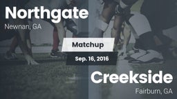 Matchup: Northgate vs. Creekside  2016