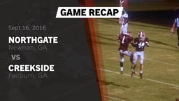 Recap: Northgate  vs. Creekside  2016