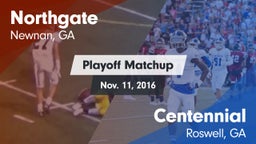 Matchup: Northgate vs. Centennial  2016