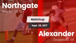 Matchup: Northgate vs. Alexander  2017