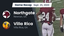 Recap: Northgate  vs. Villa Rica  2020