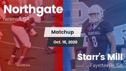 Matchup: Northgate vs. Starr's Mill  2020
