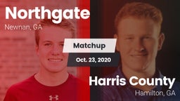 Matchup: Northgate vs. Harris County  2020