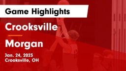 Crooksville  vs Morgan  Game Highlights - Jan. 24, 2023