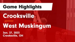 Crooksville  vs West Muskingum  Game Highlights - Jan. 27, 2023