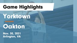 Yorktown  vs Oakton  Game Highlights - Nov. 30, 2021
