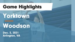 Yorktown  vs Woodson  Game Highlights - Dec. 3, 2021