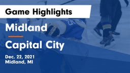 Midland  vs Capital City Game Highlights - Dec. 22, 2021